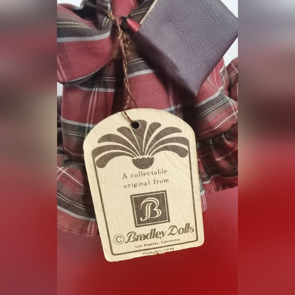 VINTAGE BRADLEY DOLLS ~ 9" COLLECTOR DOLL ~ BIG EYE DOLL ~ MISS SEPTEMBER DOLL - Picture 8 of 11